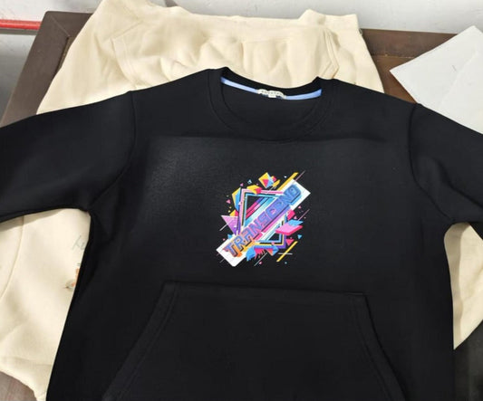 Printed Black T-Shirt